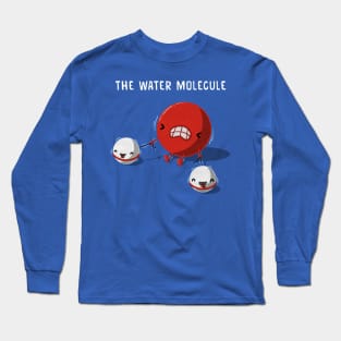 The Water Molecule Long Sleeve T-Shirt